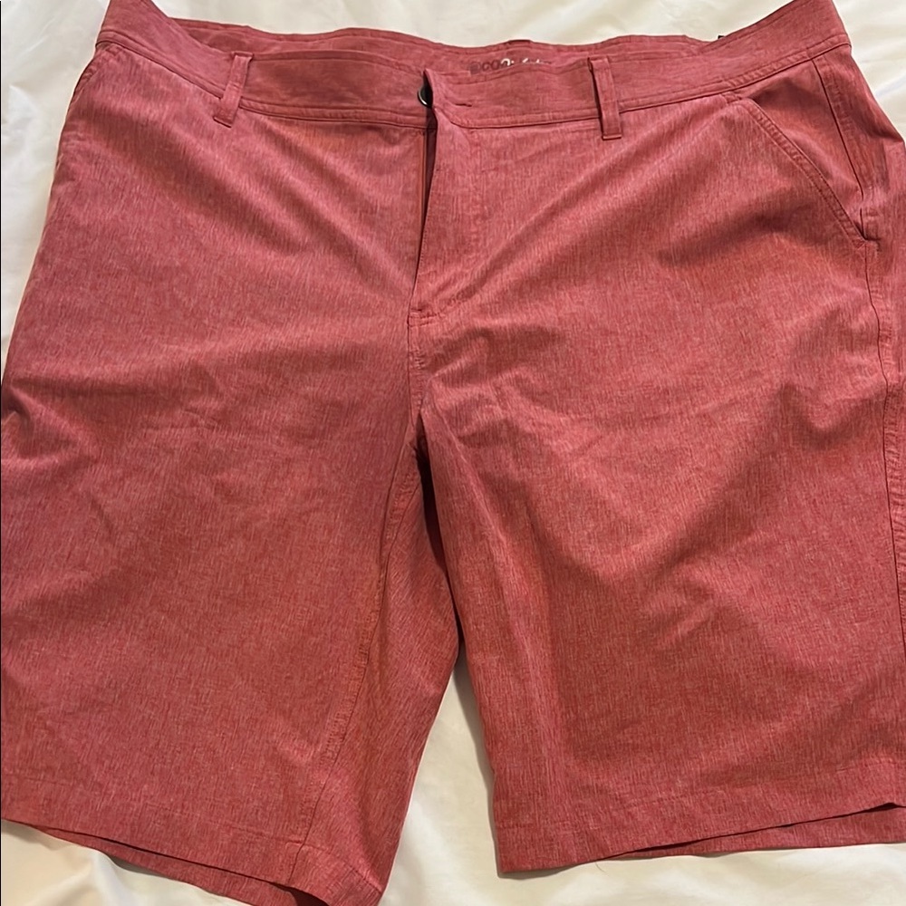 Men's Red Casual Shorts